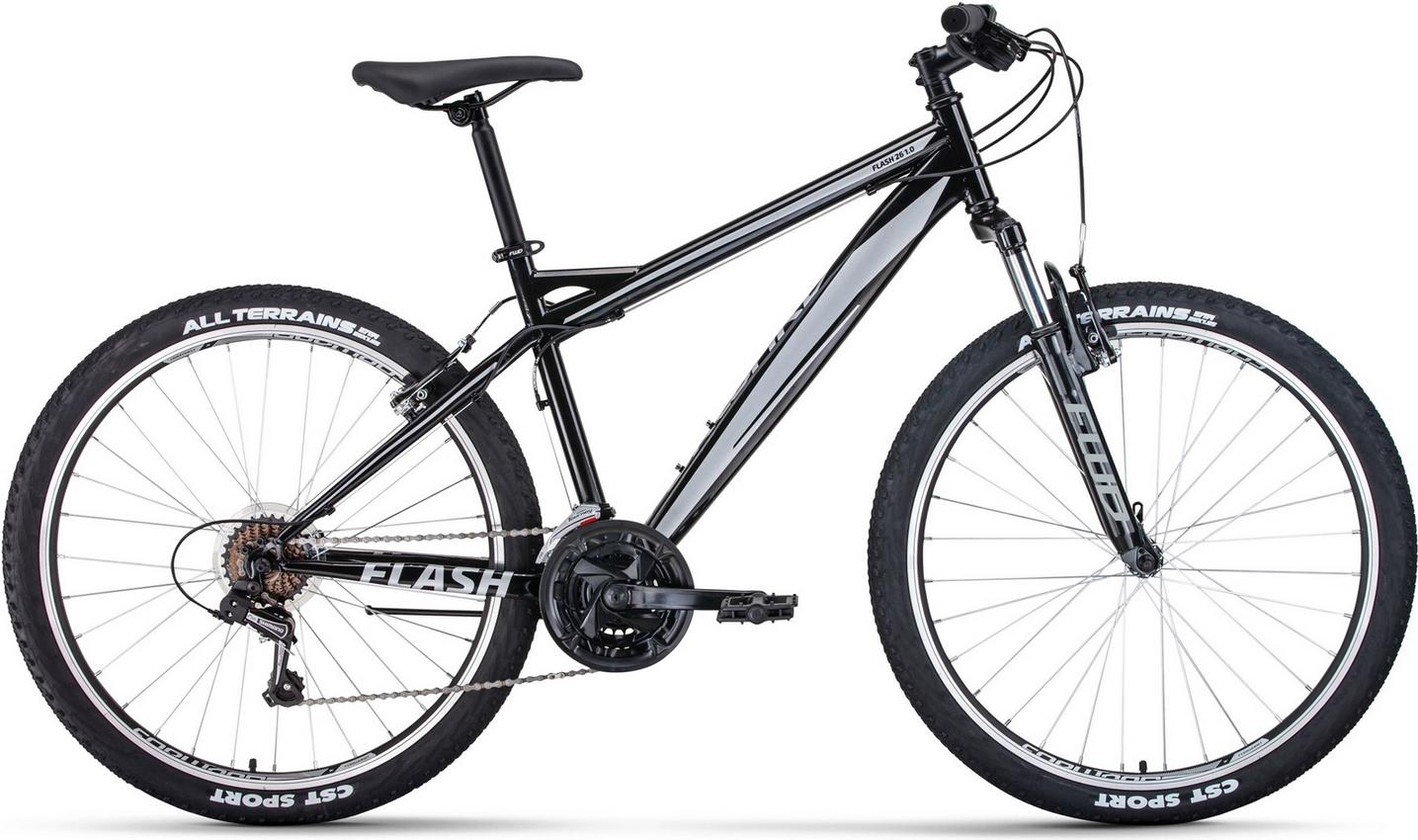 

Велосипед Forward Flash 26" 26 1.2 15" S 20-21 г черный/серый [RBKW1M16GS22], Flash 26" 26 1.2 15" S 20-21 г