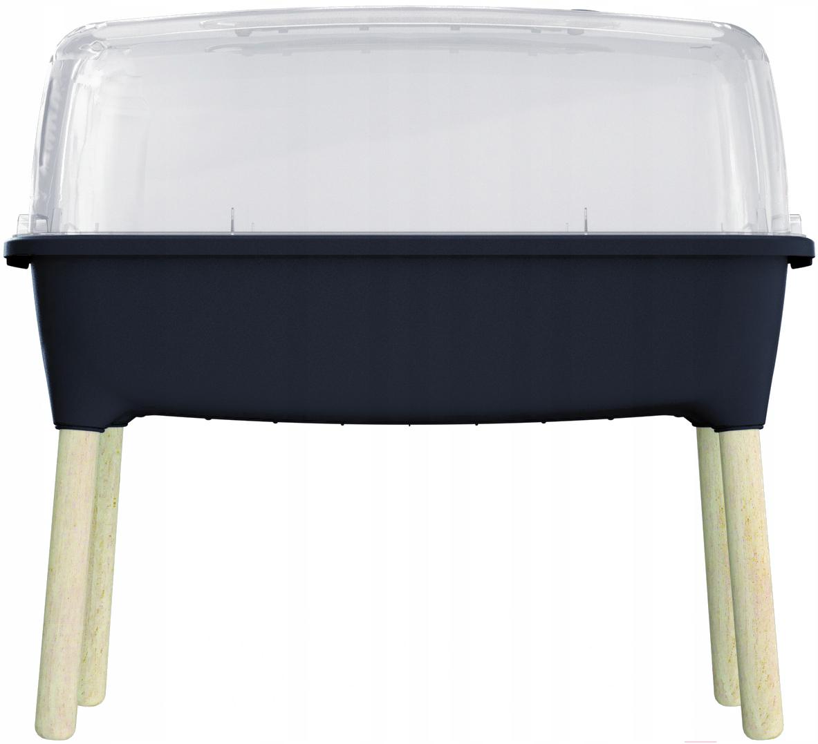

Парник Prosperplast Respana Planter Wood High Set антрацит, Respana Planter Wood High Set