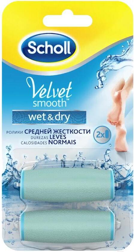 

Насадка к электропилке Scholl Velvet Smooth WetDry (средней жесткости), Насадка к электропилке Scholl Насадка к электропилке Velvet Smooth WetDry средней жесткости