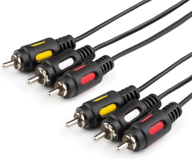 

Кабель для компьютера Atcom 3RCA-3RCA 7,5 м [АТ3275], Atcom 3RCA-3RCA 7,5 м АТ3275