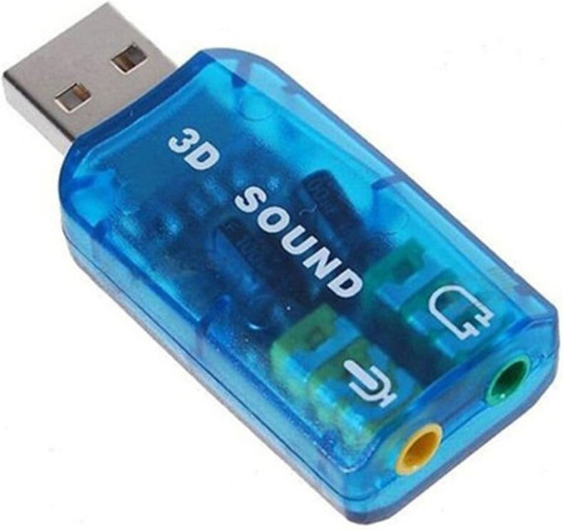 

Звуковая карта Cmedia TRUA3D, USB аудиоадаптер C-Media Trua3D