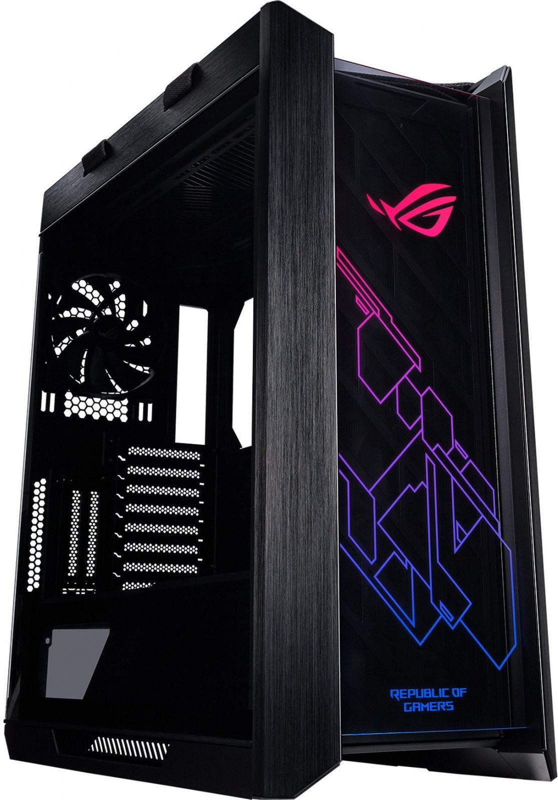 

Корпус для компьютера ASUS GX601Rog Strix Helios Black, Корпус ASUS GX601 ROG STRIX HELIOS CASE (черный)