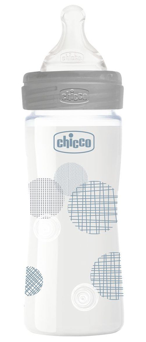 

Бутылочка для кормления Chicco Well-Being Glass Uni 240 мл 340728590 [00028721300000], Бутылочка для кормления Chicco Well-Being Glass Uni 240 мл 340728590 00028721300000