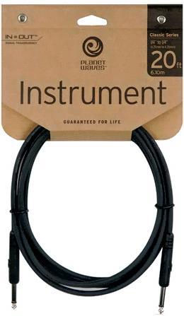 

Кабель гитарный PLANET Waves PW-CGT-20, Waves PW-CGT-20