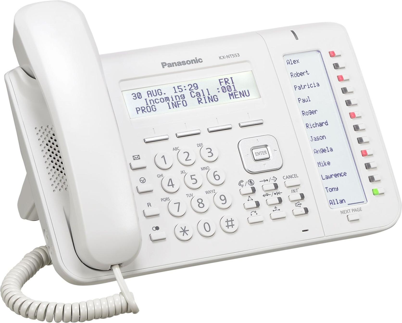 

IP-телефония Panasonic KX-NT553RU, KX-NT553RU