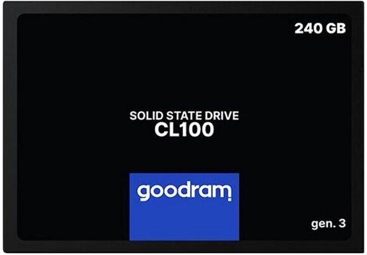 

SSD диск GOODRAM 240Gb CL100 [SSDPR-CL100-240-G3], Накопитель SSD Goodram SSDPR-CL100-240-G3