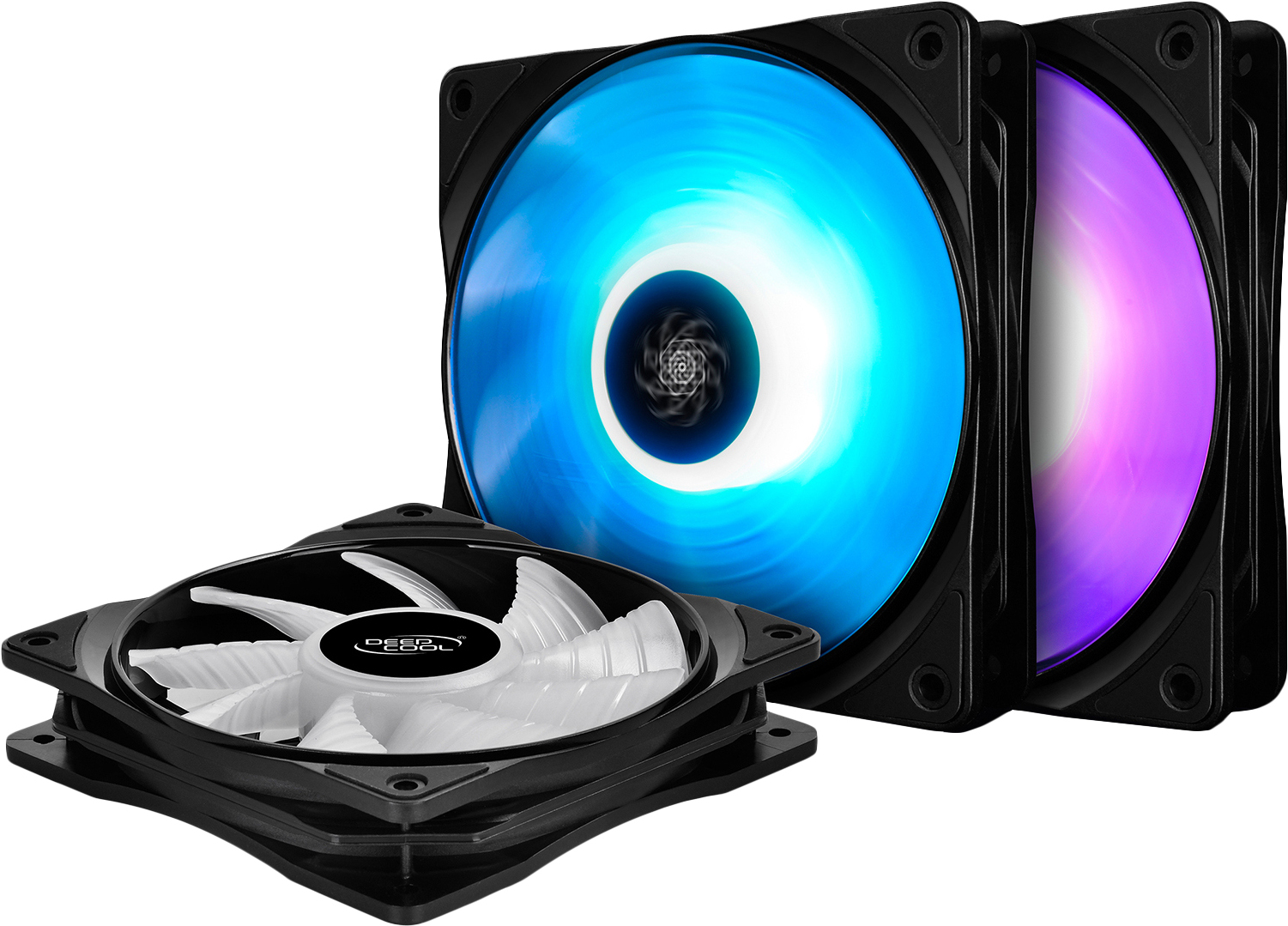 

Система охлаждения DeepCool RF 120 [DP-FRGB-RF120-3C], Вентилятор для корпуса DeepCool RF 120 (3 шт.) (DP-FRGB-RF120-3C)