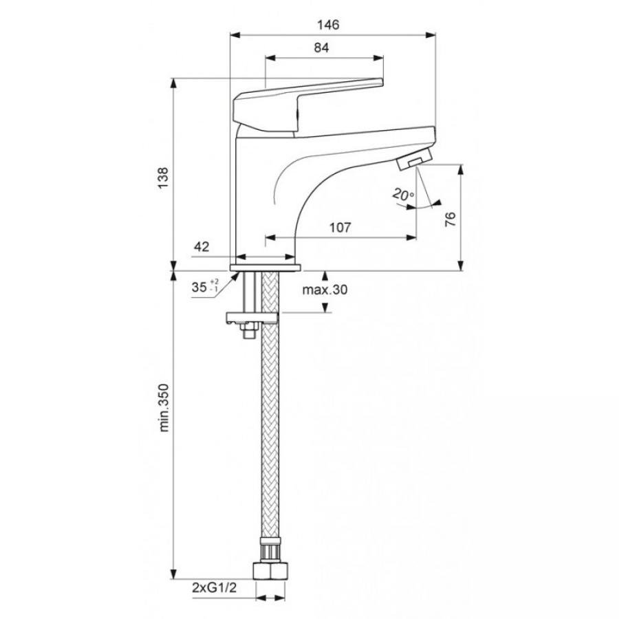 

Смеситель Vidima Balance [BA264AA], Balance