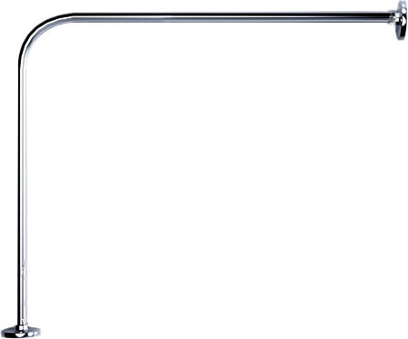 

Карниз для поддона Triton 90x90 г-образный сталь хром (GХ22026)