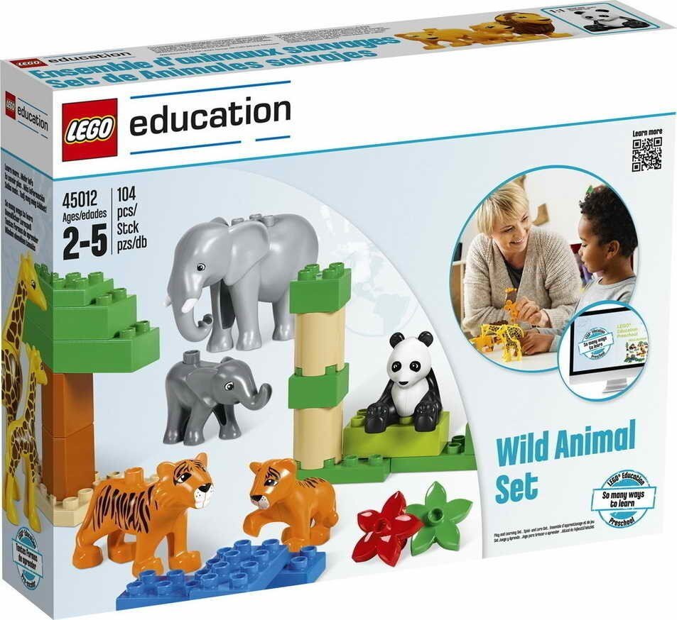 

Конструктор LEGO Education 45012 Дикие животные, Конструктор LEGO Education Дикие животные Duplo 45012