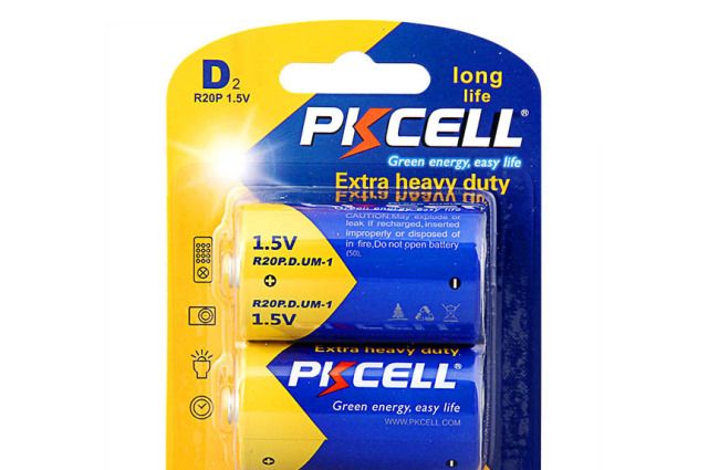 

Батарейка, аккумулятор, зарядное PKCELL R20P-2B, R20P-2B
