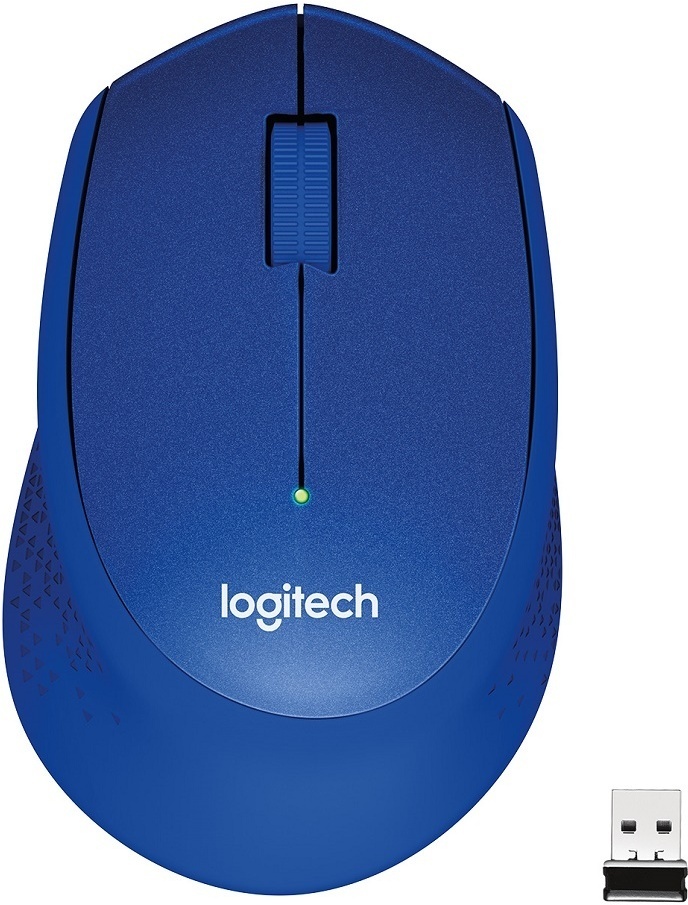 

Мышь Logitech M330 Silent Plus (синий) [910-004910], Мышь Logitech М330 silent plus 910-004910