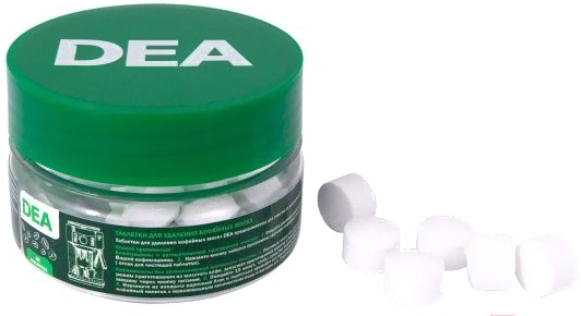 

Таблетки для удаления кофейных масел DEA T30BY
