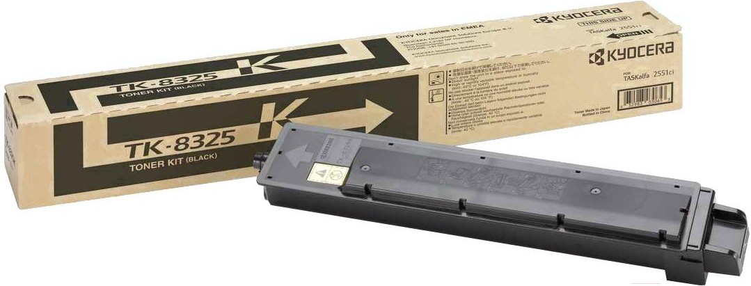 

Картридж для принтера Kyocera TK-8325K, Тонер Картридж Kyocera TK-8325K черный (1T02NP0NL0)