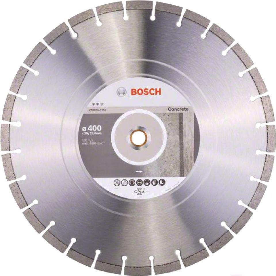 

Круг отрезной алмазный Bosch Concrete 300x20/25.4мм [2608602560], 300х20/25.4 мм Standard for Concrete