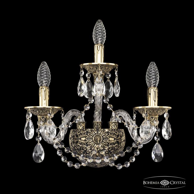 

Бра Bohemia Ivele Crystal хрустальная [16102B/2+1/141 GB], хрустальная