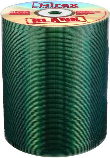 

Оптический диск Mirex CD-R 700 Mb 48х Shrink 100 Blank [200833], Оптический диск Mirex CD-R 700 Mb 48х Shrink 100 Blank 200833