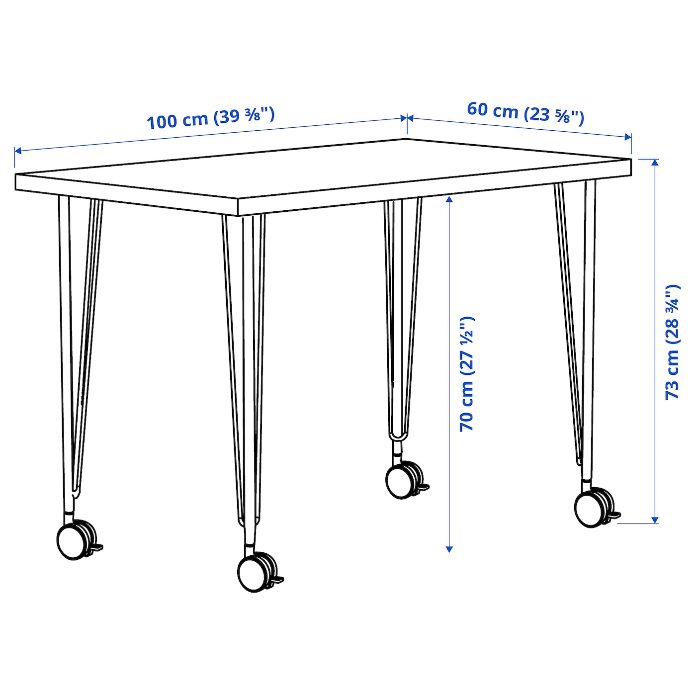 

Стол письменный Ikea Линнмон/Крилле [994.163.59], Линнмон/Крилле