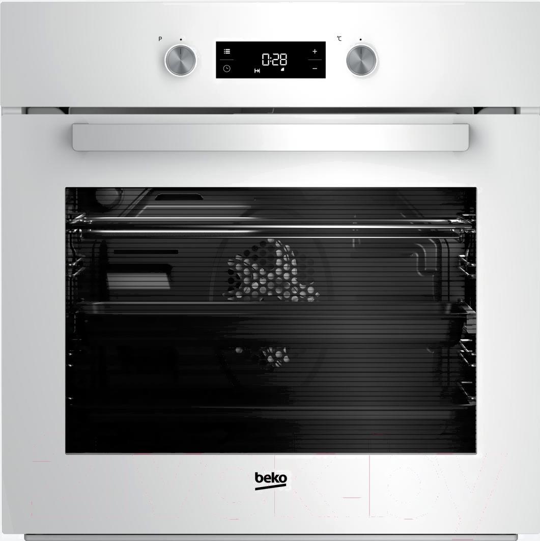 

Духовой шкаф BEKO BIM 24301 WCS, Духовой шкаф электрический Beko BIM24301WCS серебристый