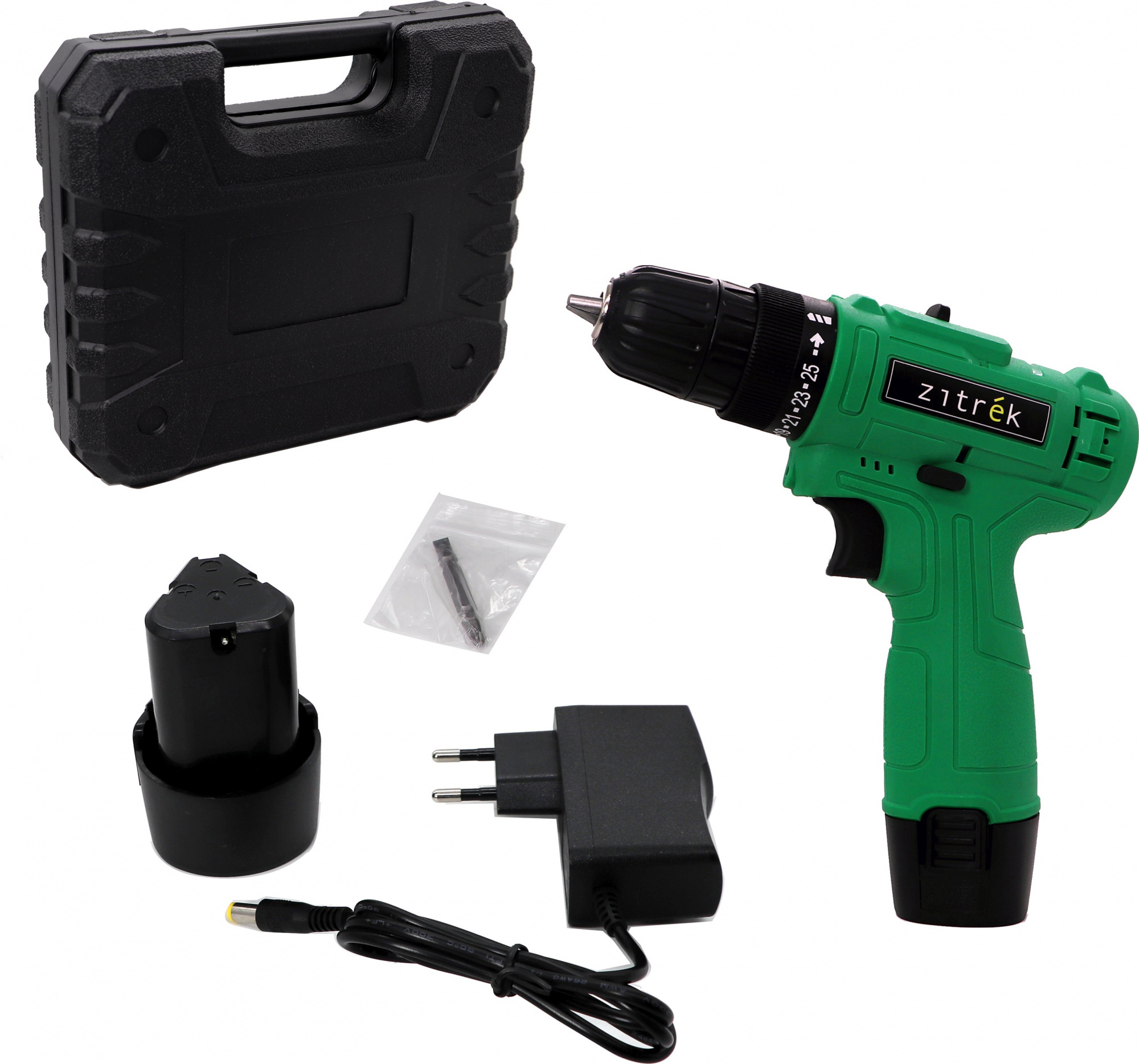 

Дрель-шуруповерт Zitrek Green 12-Li-ion Plus (063-4042)