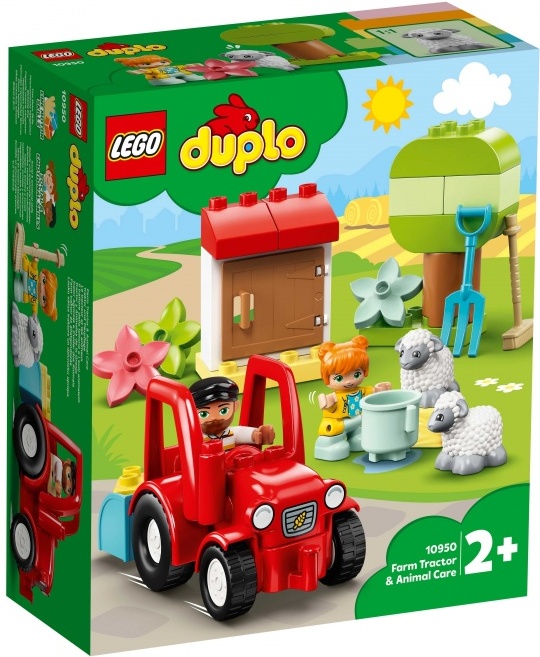 

Конструктор LEGO DUPLO Town Фермерский трактор и животные [10950], Конструктор LEGO DUPLO Town Фермерский трактор и животные 10950