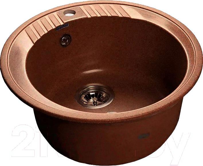 

Кухонная мойка GranFest Rondo GF-R520 красный марс, Rondo GF-R520