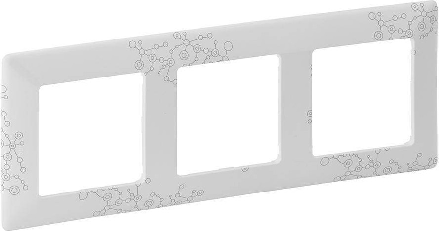 

Рамка Legrand Valena Life 754123 эл грэй