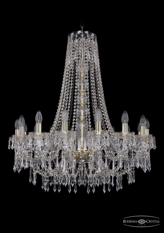 

Подвесная люстра Bohemia Ivele Crystal 1403/16/300/h-95/G