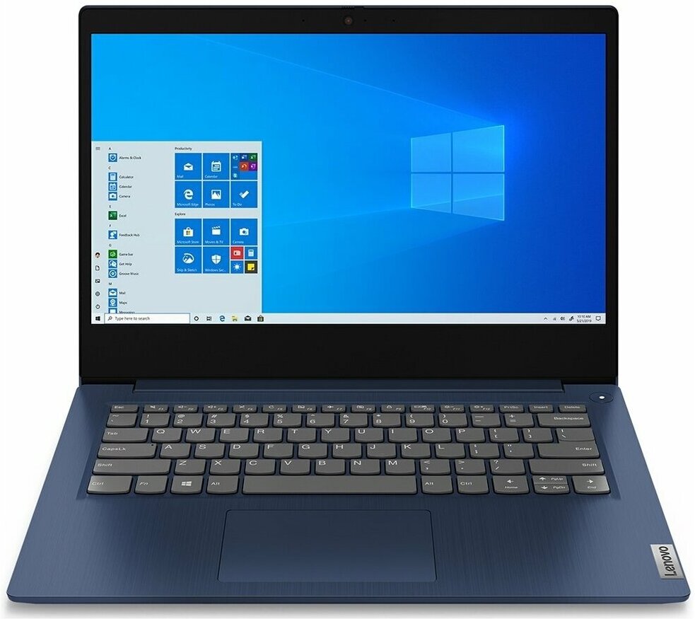 

Ноутбук LENOVO IdeaPad 3 14IIL05 Blue (81WD0102RU)