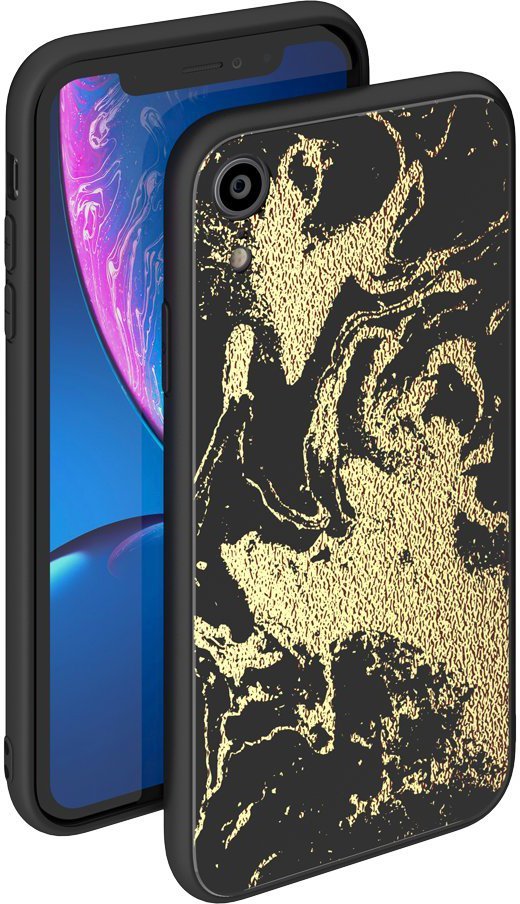 

Чехол для телефона Deppa Glass Case Apple XR золотой [86511], Glass Case Apple XR