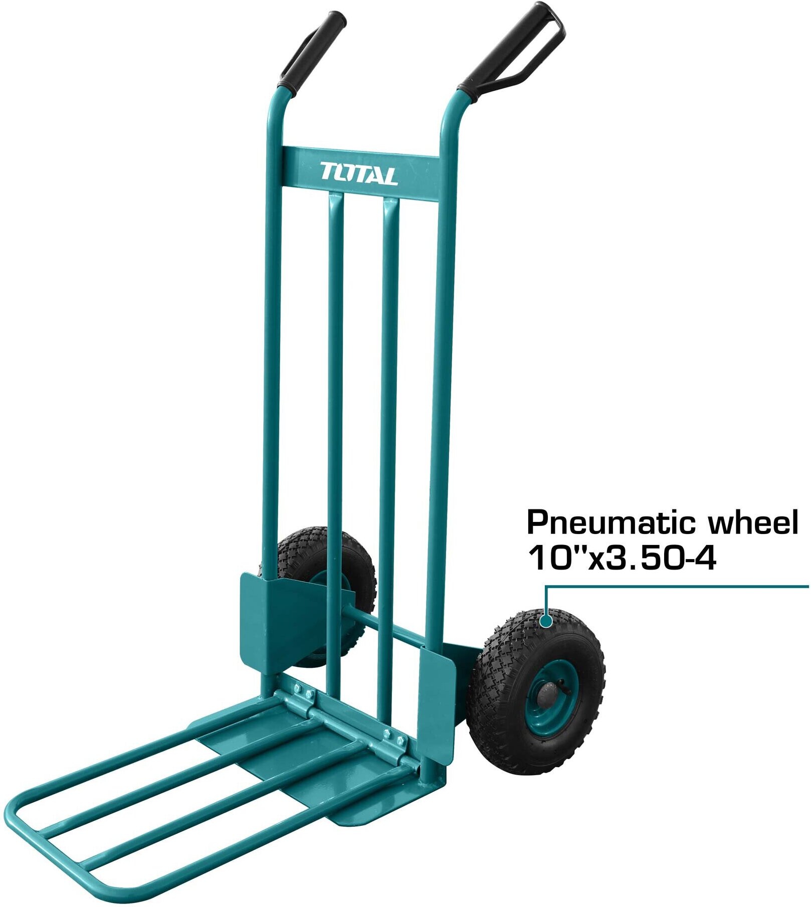 

Тележка грузовая TOTAL двухколесная, Г\П 200 кг THTHT20771