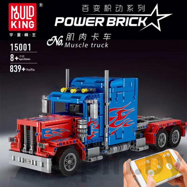 

Конструктор Mould King Грузовик Peterbilt 389 Optimus Prime [15001], Грузовик Peterbilt 389 Optimus Prime