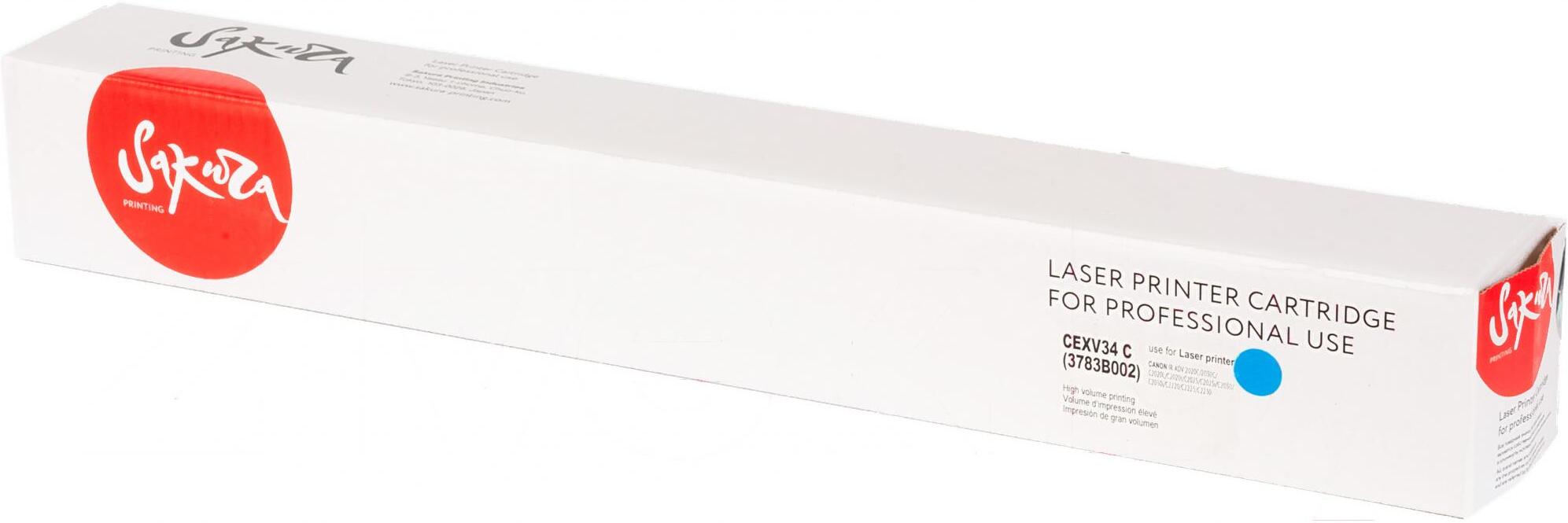 

Тонер Sakura CEXV34C [SACEXV34C], Тонер Sakura CEXV34C SACEXV34C