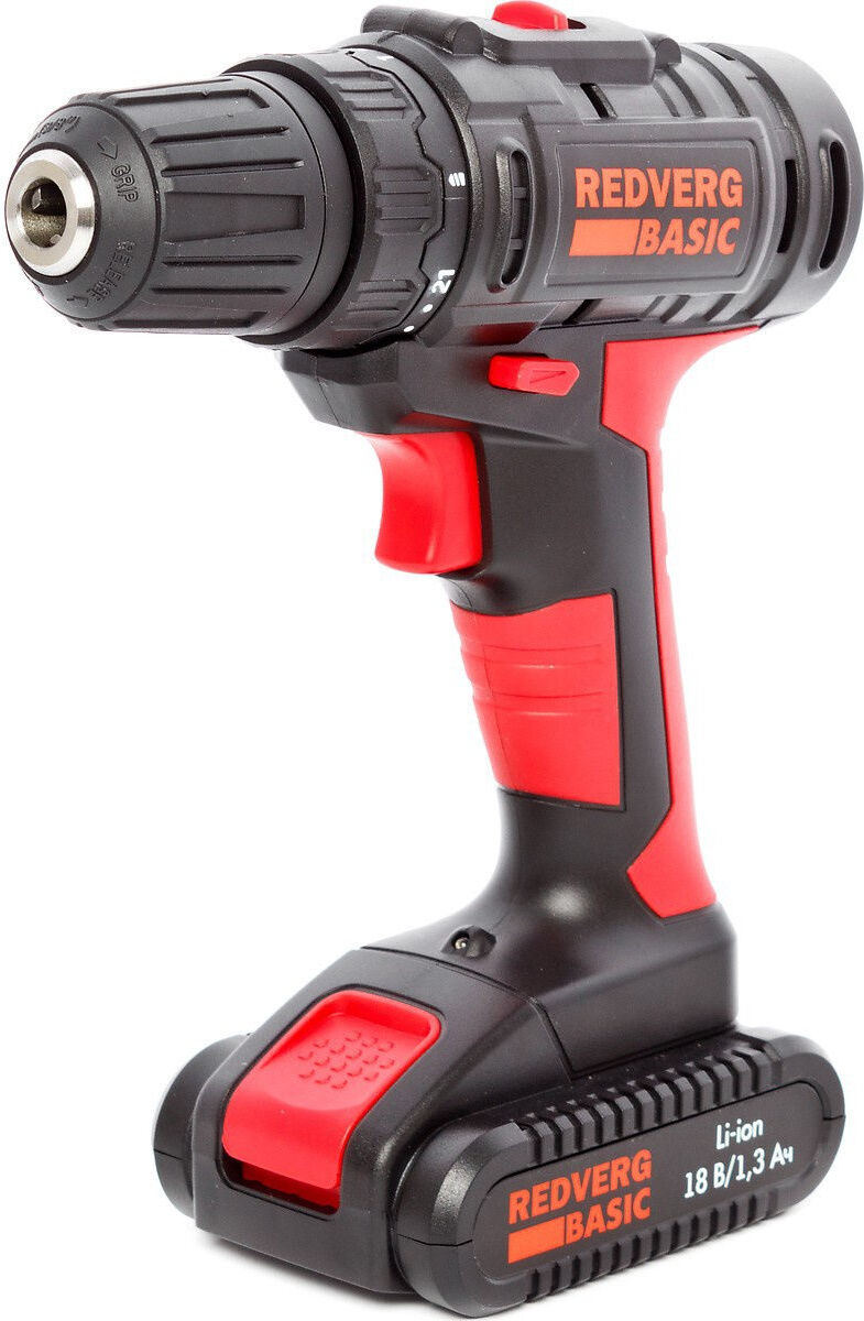 

Дрель-шуруповерт RedVerg Basic SD18L/1-2, Шуруповерт RedVerg SD18L/1-2
