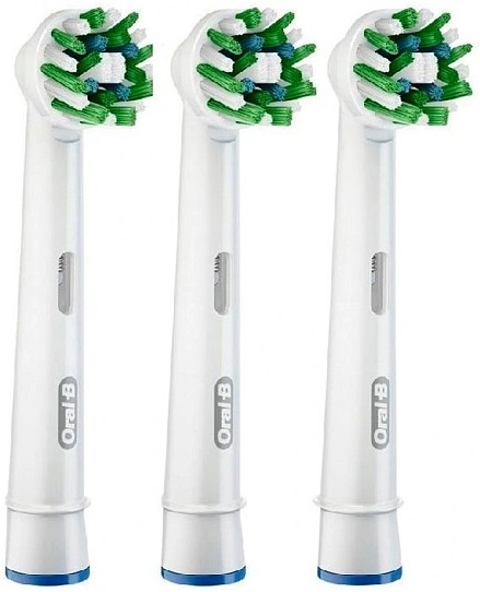 

Сменная насадка Oral-B Cross Action CleanMaximizer 3шт (EB50RB3CT)