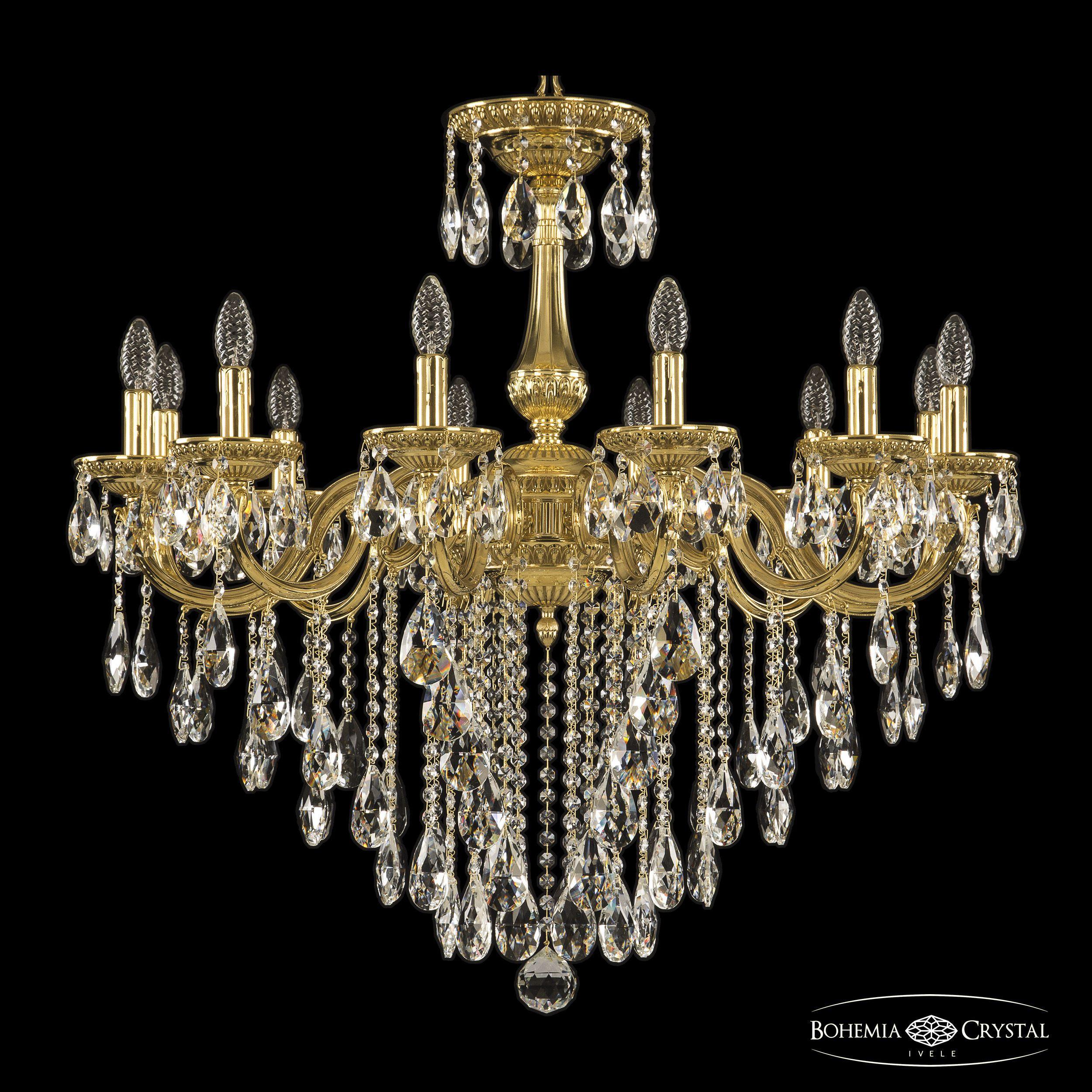 

Подвесная люстра Bohemia Ivele Crystal 75101/12/300 B G
