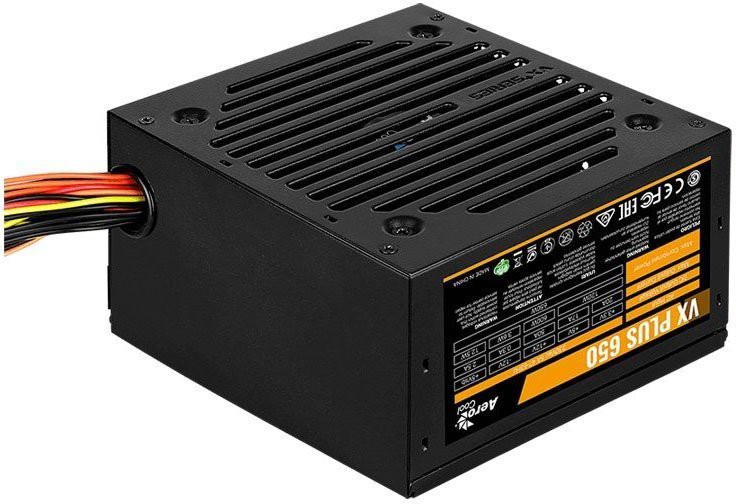 

Блок питания AeroCool VX-600 600W Plus, Блок питания для компьютеров AeroCool VX-600 600W Plus