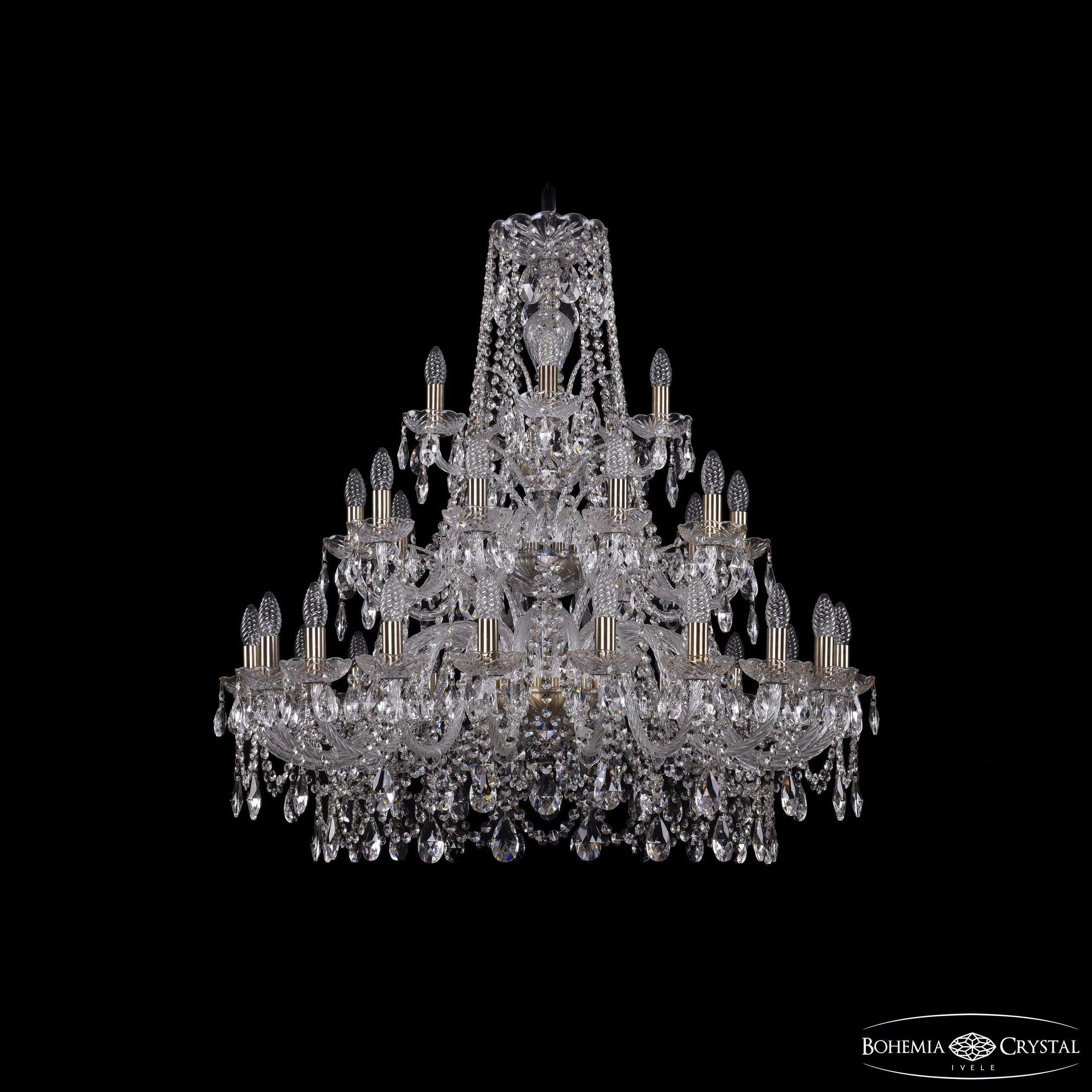 

Подвесная люстра Bohemia Ivele Crystal 1411/20+10+5/360/3d Pa