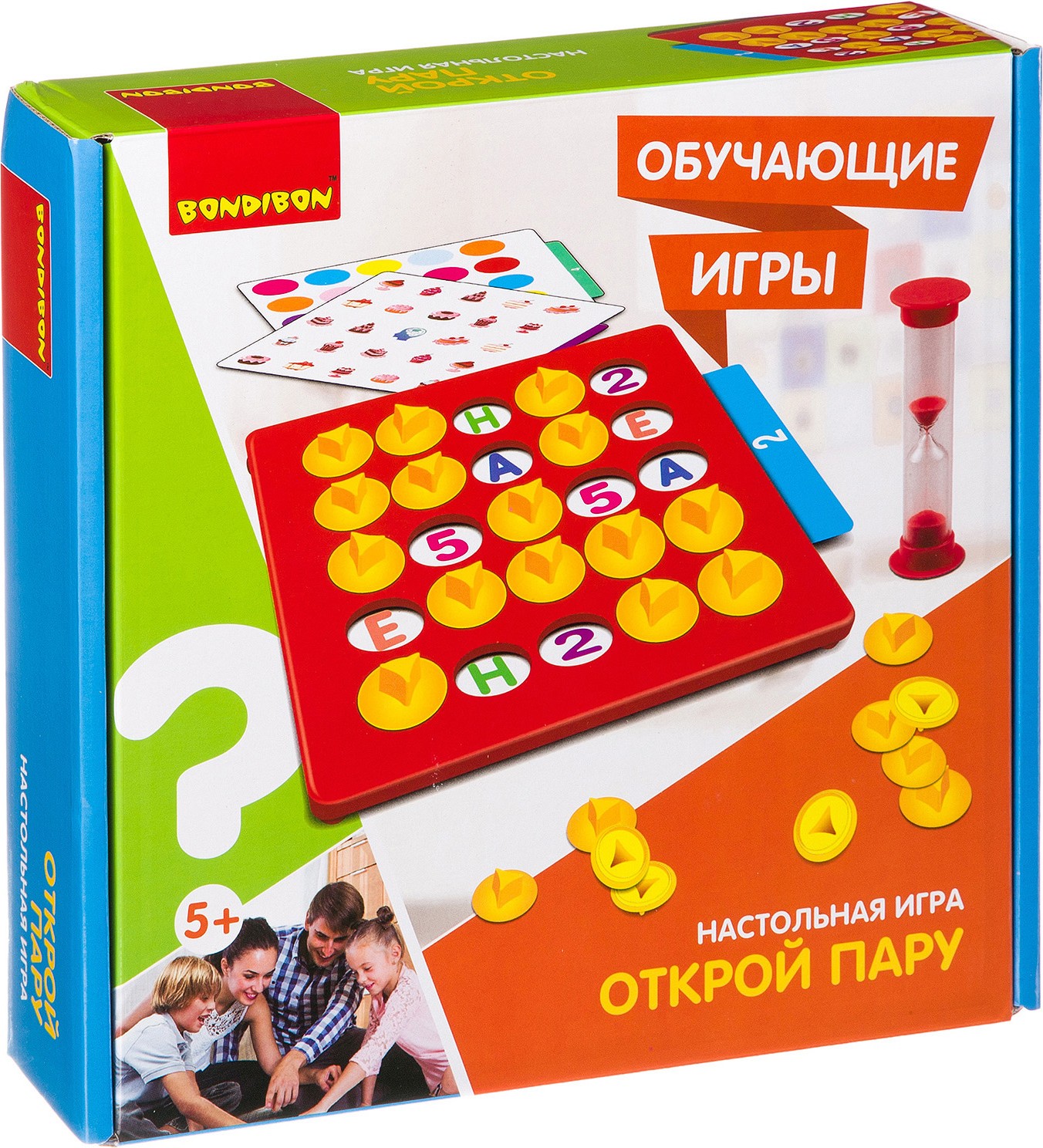 

Настольная игра Bondibon Открой пару [ВВ3155], Настольная игра Bondibon Открой пару ВВ3155