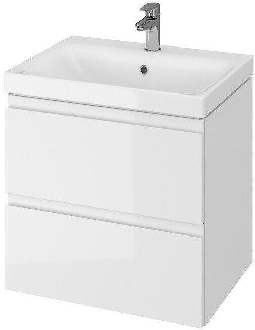 

Тумба под умывальник Cersanit Moduo [SB-SZ-MOD-MO60/Wh], Тумба Cersanit Moduo 60 SZ-MOD-MO60/Wh под умывальник Moduo 60 (белый)