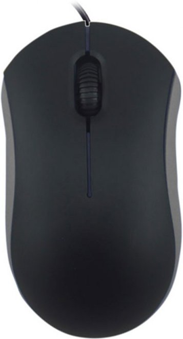 

Мышь Ritmix ROM-111 (черный/серый), Мышь проводная Ritmix ROM-111 Black-Gray