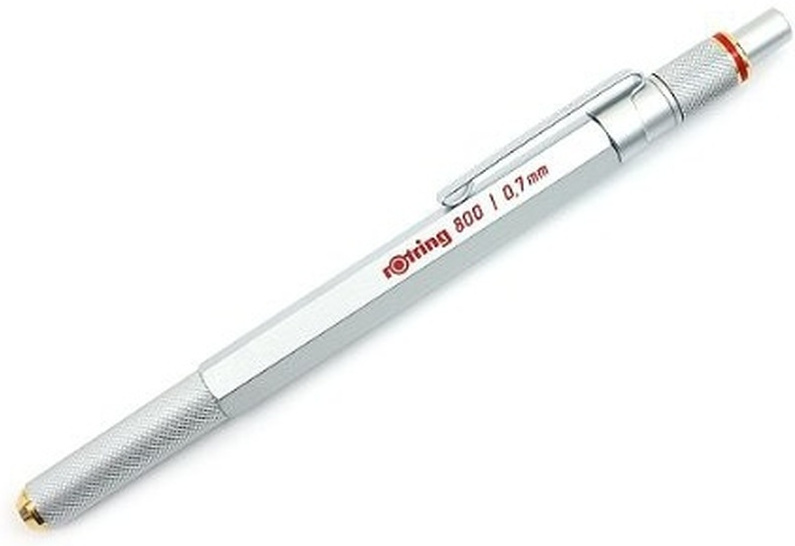 

Механический карандаш Rotring 800 0.7 мм серебристый [1904448], Механический карандаш Rotring 800 0.7 мм 1904448 серебристый