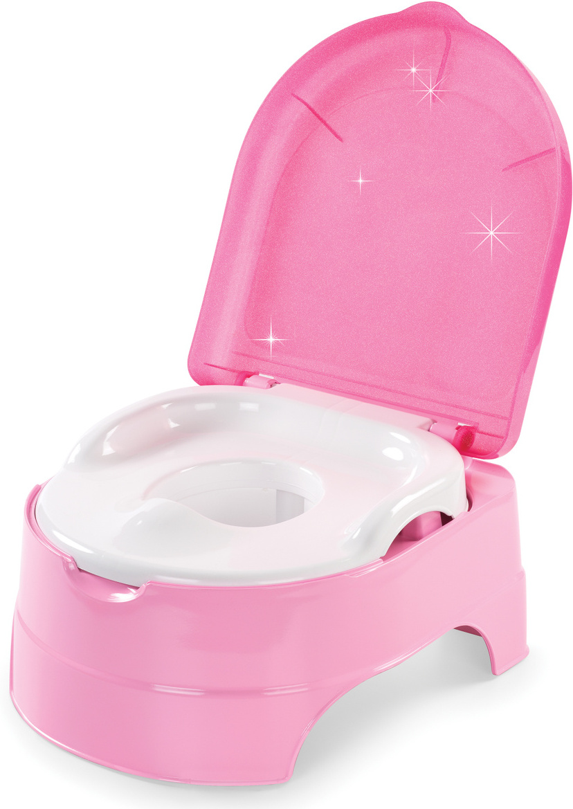 

Детский горшок Summer Infant Горшок-подножка 2 в 1 My Fun Potty розовый