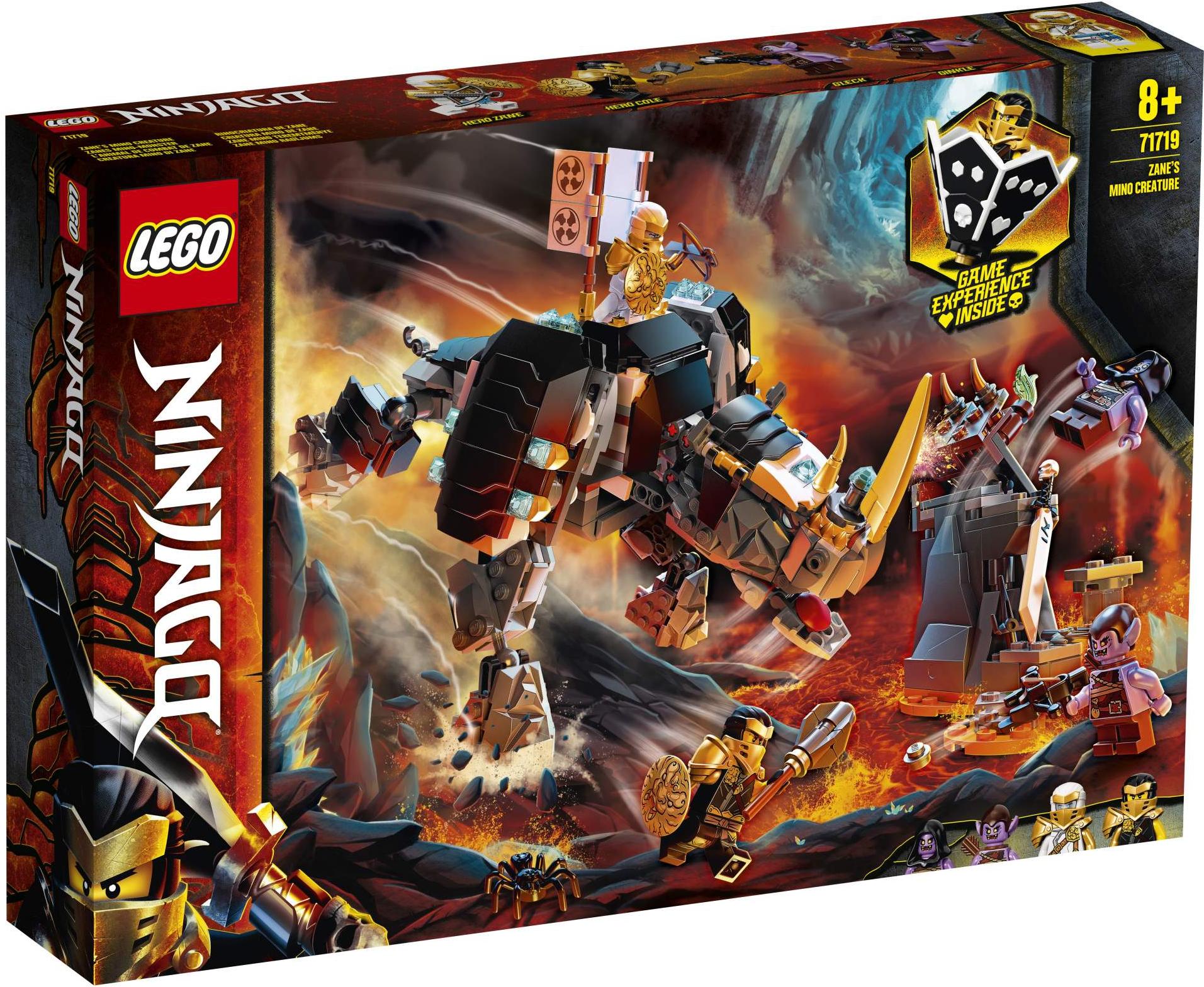 

Конструктор LEGO Бронированный носорог Зейна [71719], Бронированный носорог Зейна