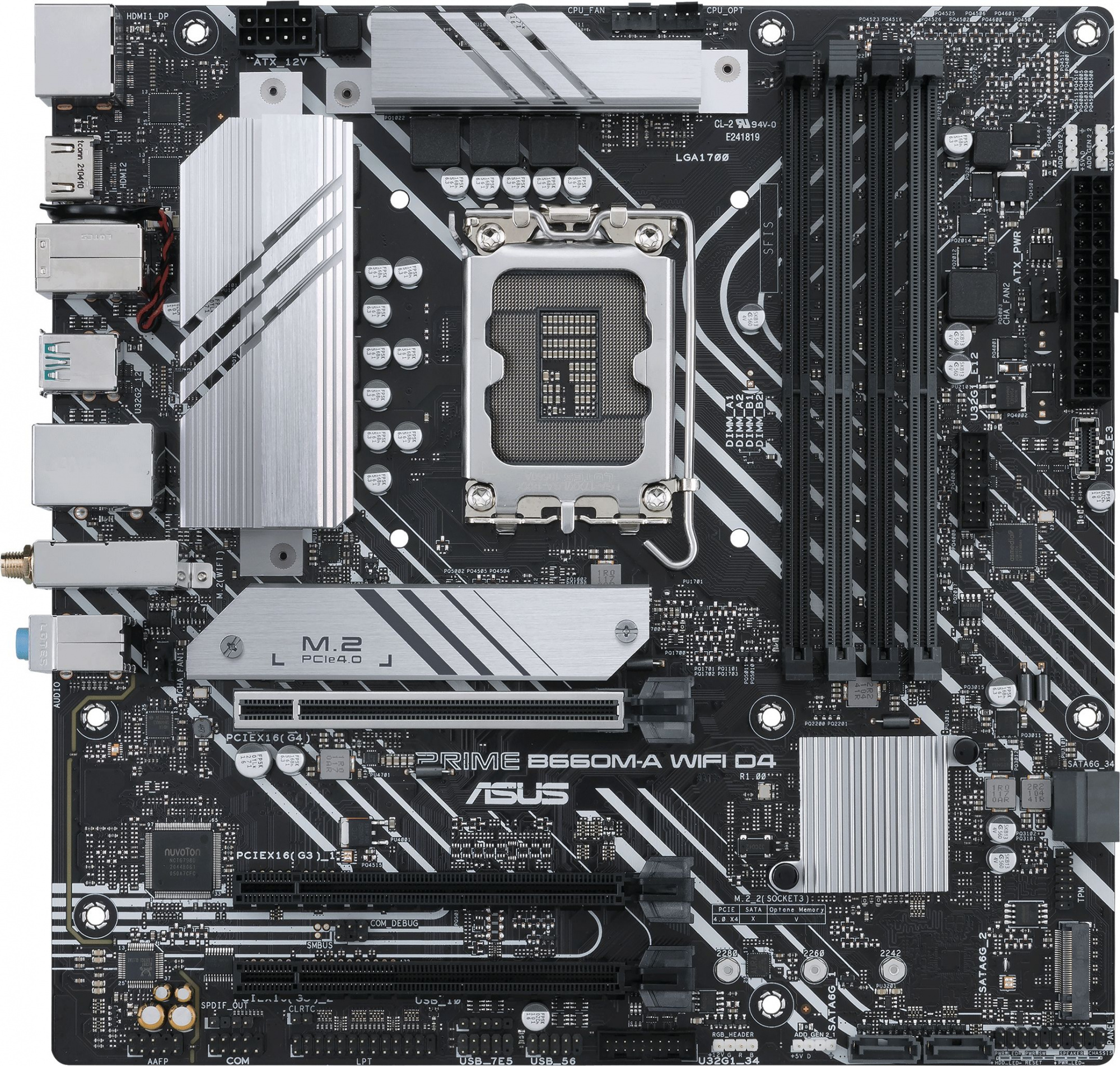 

Материнская плата ASUS Prime B660M-A WIFI D4 (90MB1AE0-M0EAY0)
