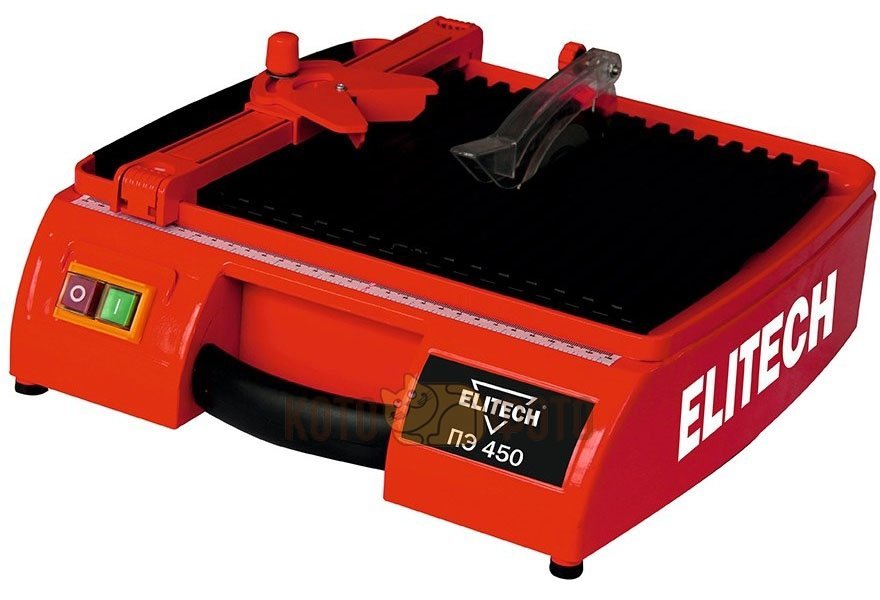 

Электрический плиткорез ELITECH ПЭ 450, ПЭ 450