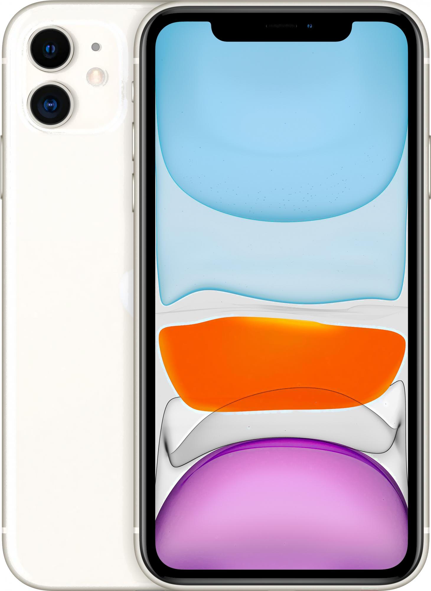 

Мобильный телефон Apple iPhone 11 128GB White [MWM22], iPhone 11 128GB