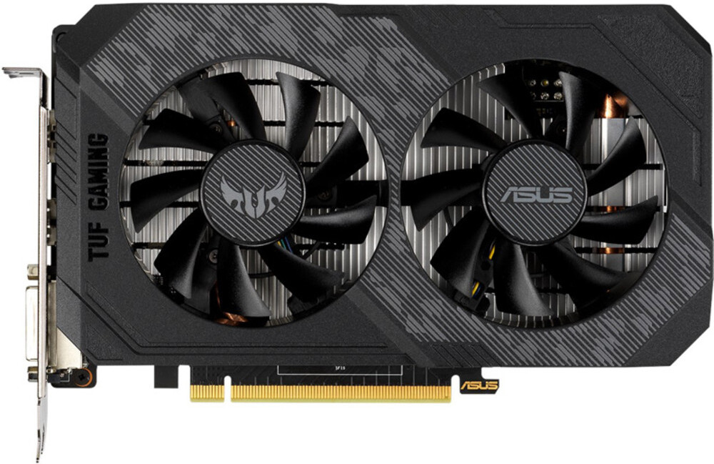 

Видеокарта ASUS NVIDIA GeForce GTX1650 4Gb GDDR6 [TUF-GTX1650-O4GD6-P-GAMING], Видеокарта ASUS TUF Gaming GeForce GTX 1650 OC 4GB GDDR6