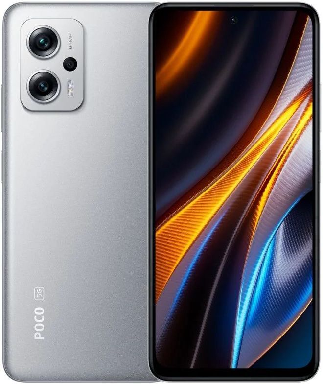 

Смартфон Xiaomi POCO X4 GT 8GB/128GB Silver EU (22041216G)