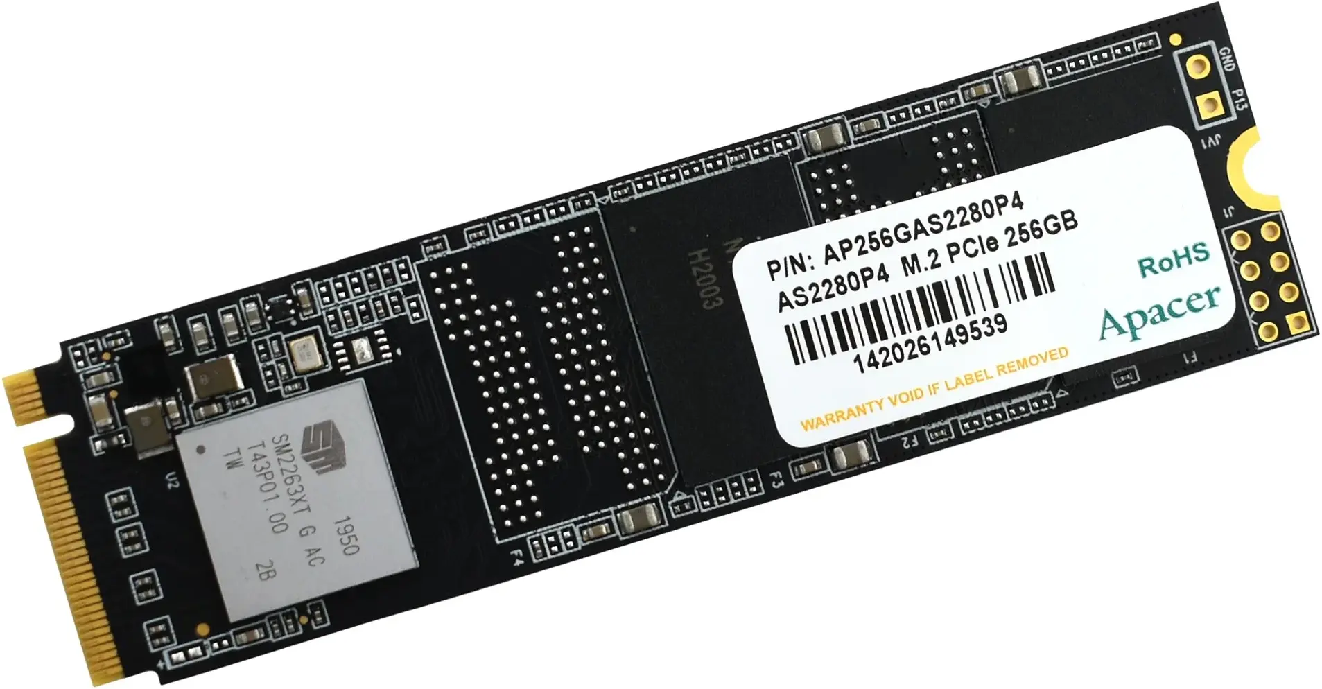 

SSD-накопитель Apacer AS2280P4 2 TB (AP2TBAS2280P4X-1)